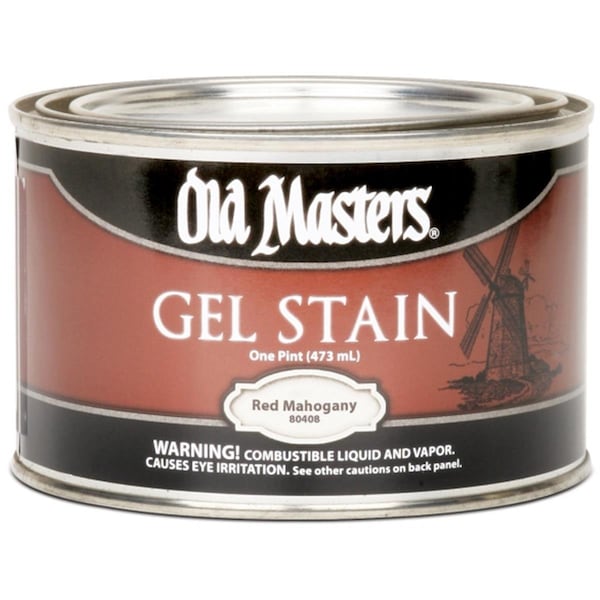 Old Masters 1 Pint Red Mahogany Gel Stain OL310240 - main